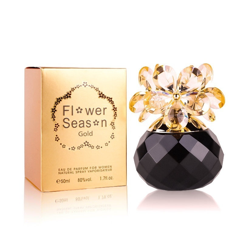 Women's Fragrances Eau De Toilette Natural Perfume Spray Bottle Crystal Flower BN02