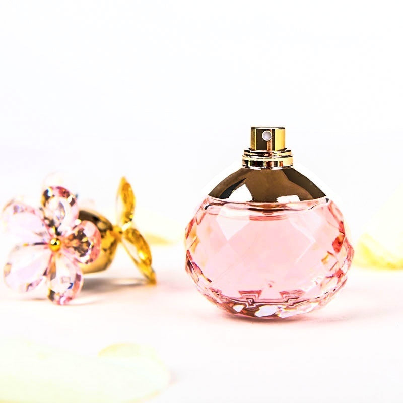 Women's Fragrances Eau De Toilette Natural Perfume Spray Bottle Crystal Flower BN02