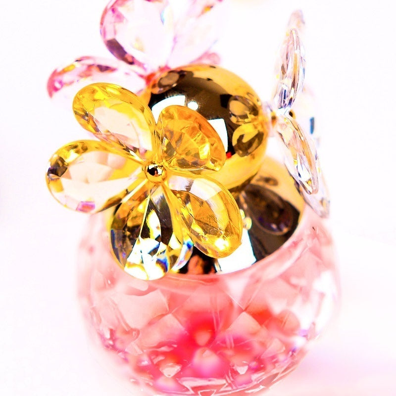 Women's Fragrances Eau De Toilette Natural Perfume Spray Bottle Crystal Flower BN02