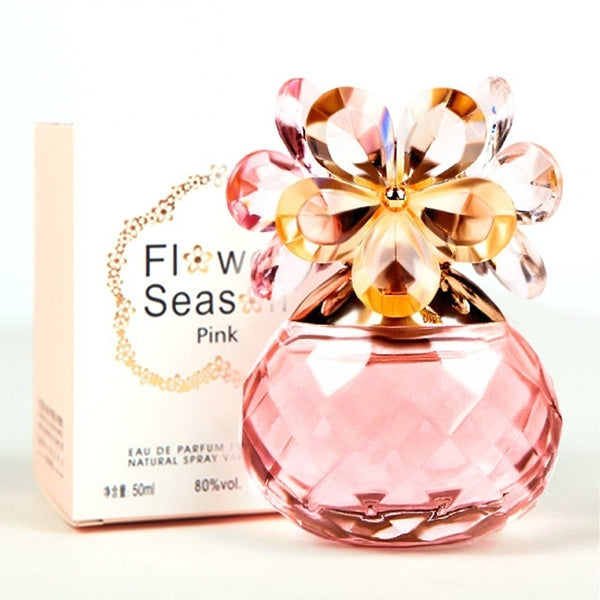 Women's Fragrances Eau De Toilette Natural Perfume Spray Bottle Crystal Flower BN02