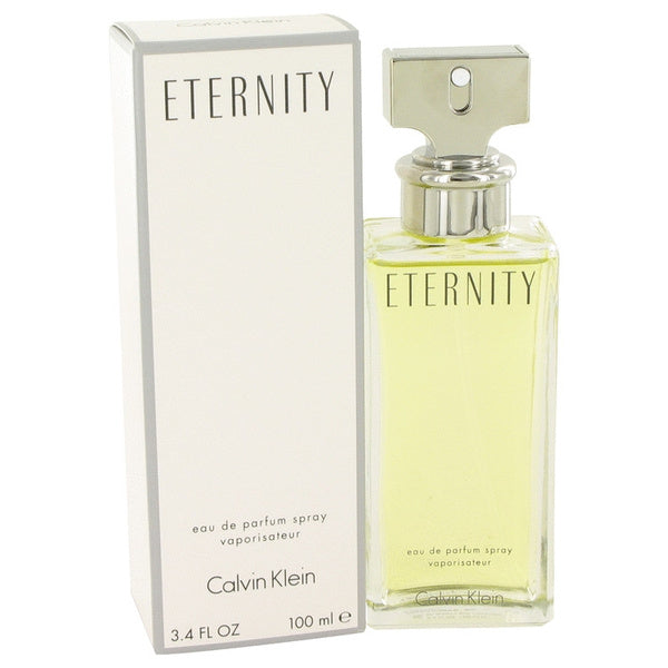 ETERNITY Eau De Parfum Spray 3.4 oz For Women 100% authentic perfect as a gift or just everyday use