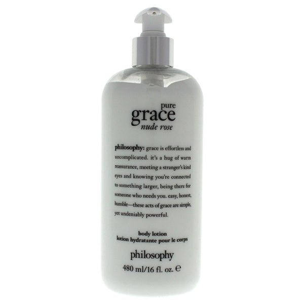 Pure Grace Nude Rose Body Lotion by Philosophy for Women - 16 oz Body Lotion