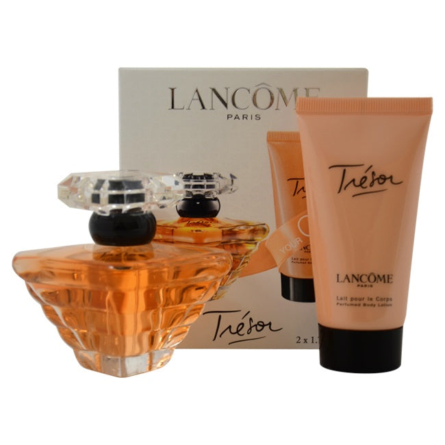 Tresor by Lancome for Women - 2 pc Gift Set 1.0oz edp Spray, 1.7oz body lotion