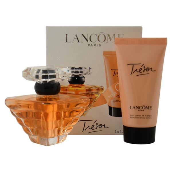 Tresor by Lancome for Women - 2 pc Gift Set 1.0oz edp Spray, 1.7oz body lotion