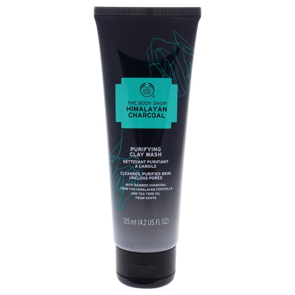 Himalayan Charcoal Purifying Clay Wash by The Body Shop for Women - 4.2 oz Cleanser