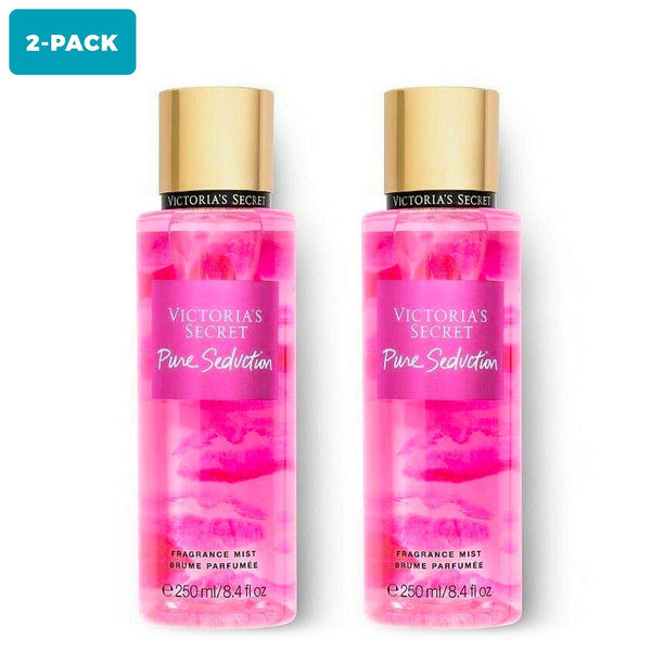 Pack 2 Pure Seduction by Victoria's Secret 8.4 oz Fragrance Body Mist For Women