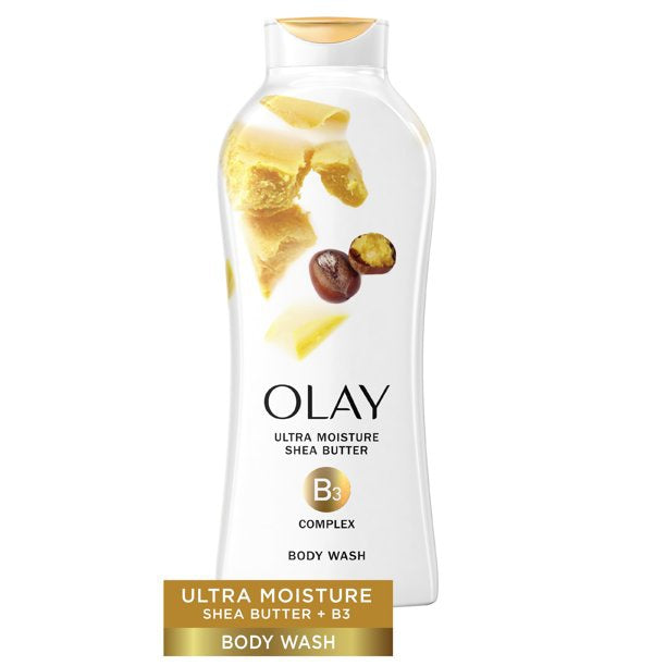 Olay Ultra Moisture Body Wash with Shea Butter, 22 fl oz(5ct)
