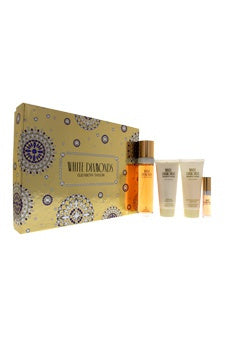 White Diamonds By Elizabeth Taylor For Women - 4 Pc Gift Set 3.3Oz Edt Spray, 3.3Oz Gentle Moisturizing Body Wash, 3.3Oz Perfumed Body Lotion, 10Ml Edt Spray