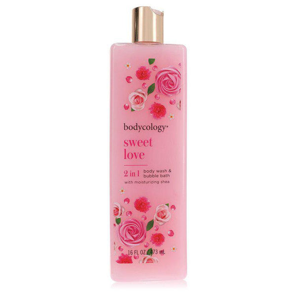 Bodycology Sweet Love by Bodycology 16 oz Body Wash & Bubble Bath for Women