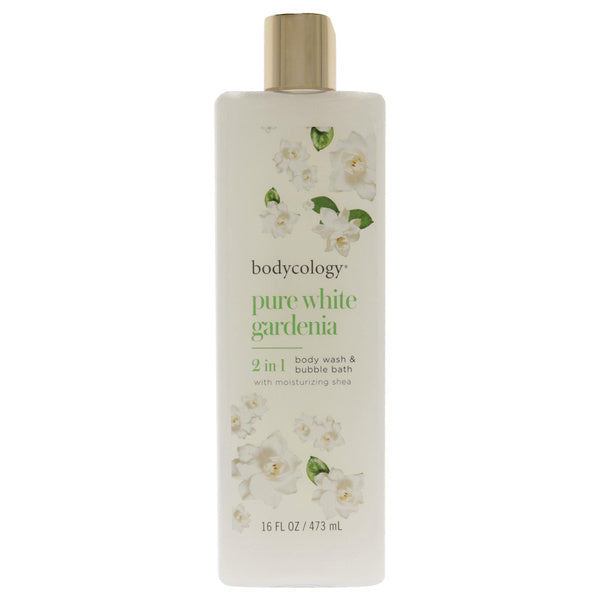 Pure White Gardenia by Bodycology for Women - 16 oz Body Wash