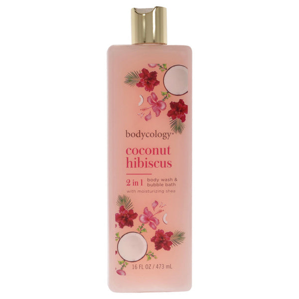 Coconut Hibiscus by Bodycology for Women - 16 oz Body Wash